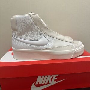 New Women NikeBlazer Mid Victory Summit White Light Cream